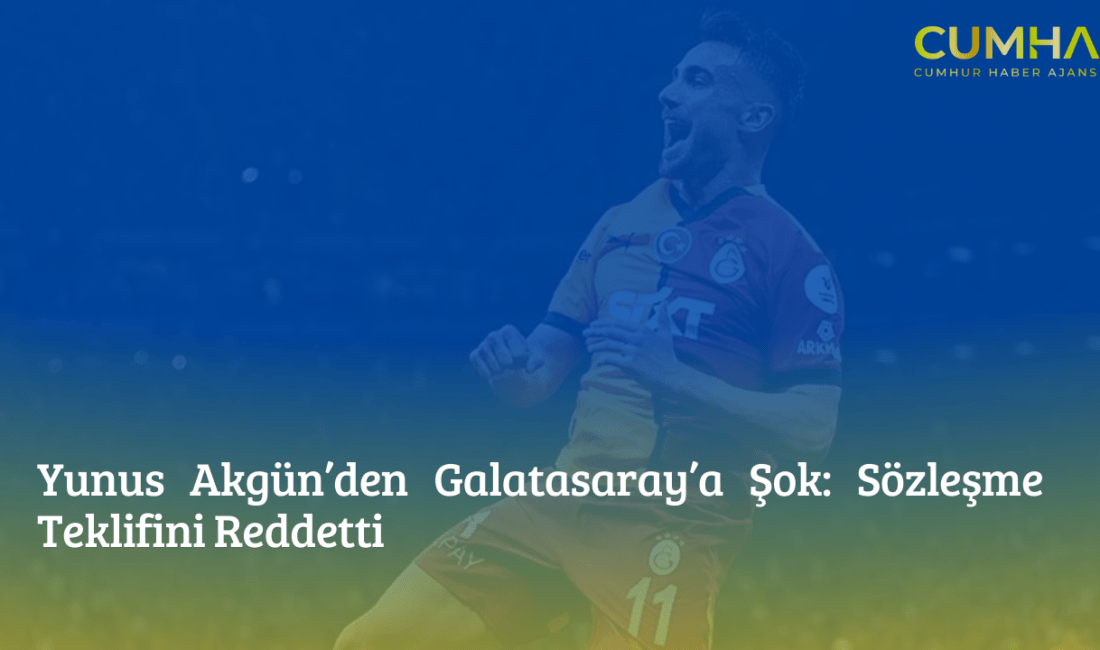 Galatasaray’ın yıldız futbolcusu Yunus