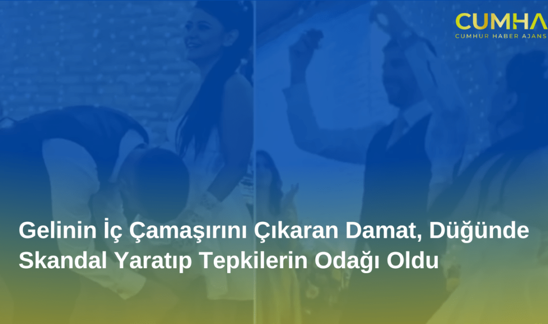 Damadın Düğündeki Hareketi Tepki