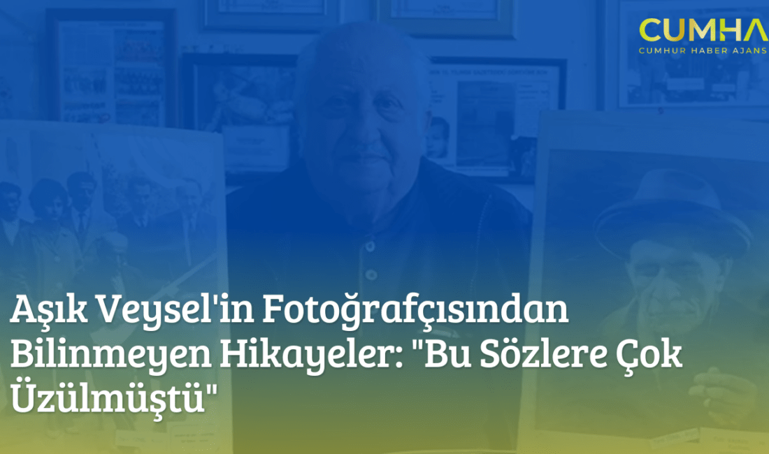 Aşık Veysel'in fotoğrafçısı ve