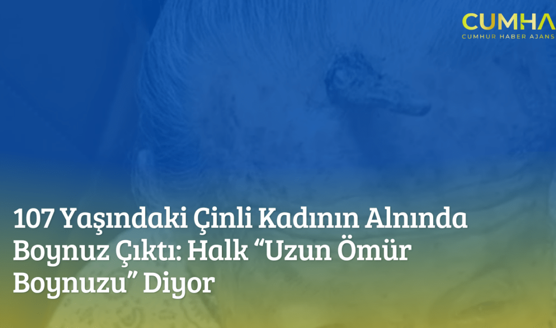 Çin'de 107 yaşındaki Chen