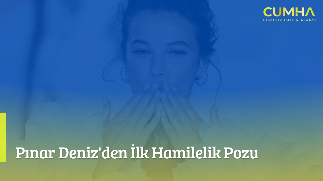 Pınar Deniz'den İlk Hamilelik Pozu
