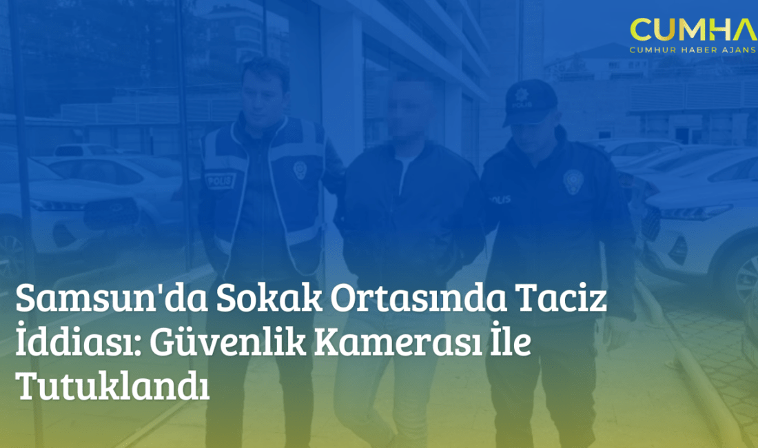  Samsun'da bir kadına