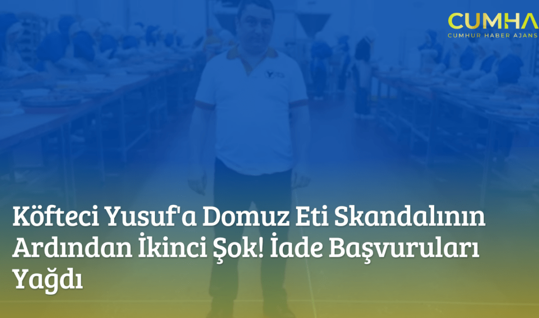 Domuz eti skandalı sonrası