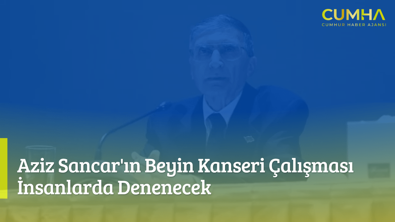 Aziz Sancar'ın Beyin Kanseri Çalışması İnsanlarda Denenecek