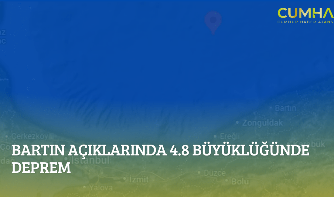 Karadeniz’de Bartın Amasra açıklarında