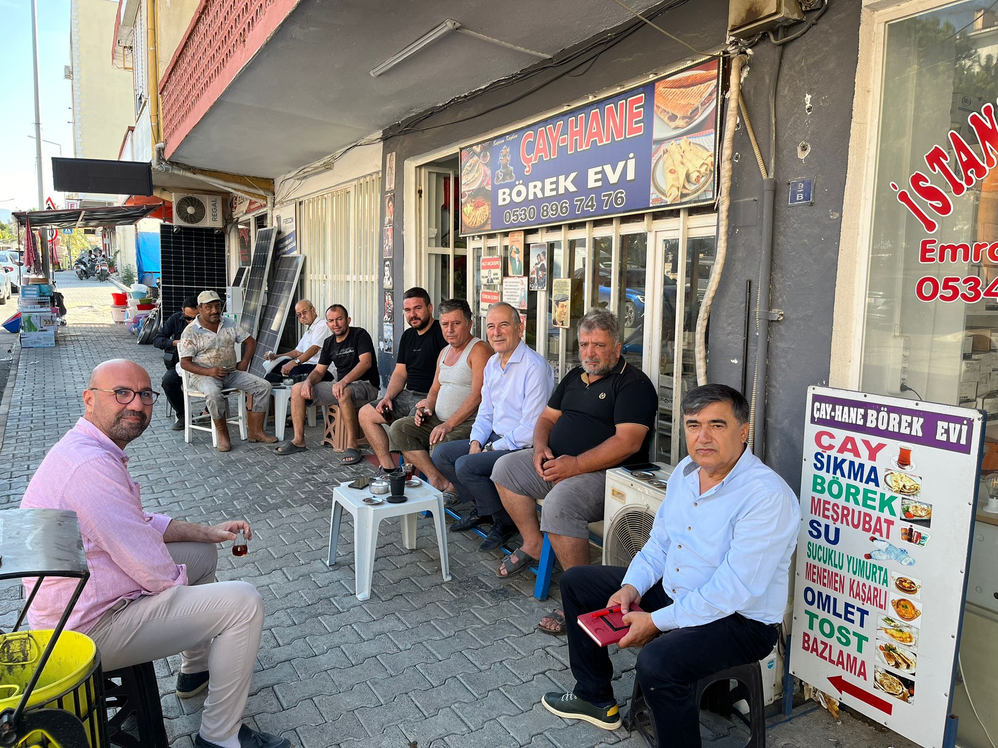 Anamur Belediye  Durmuş Deniz Esnafları Ziyaret Etti