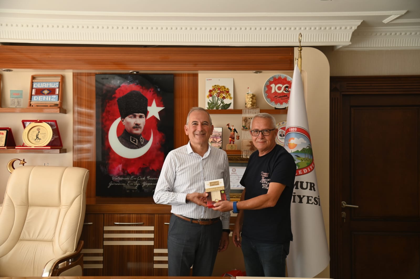 Başkent Postası'ndan Anamur Belediyesi'ne Ziyaret