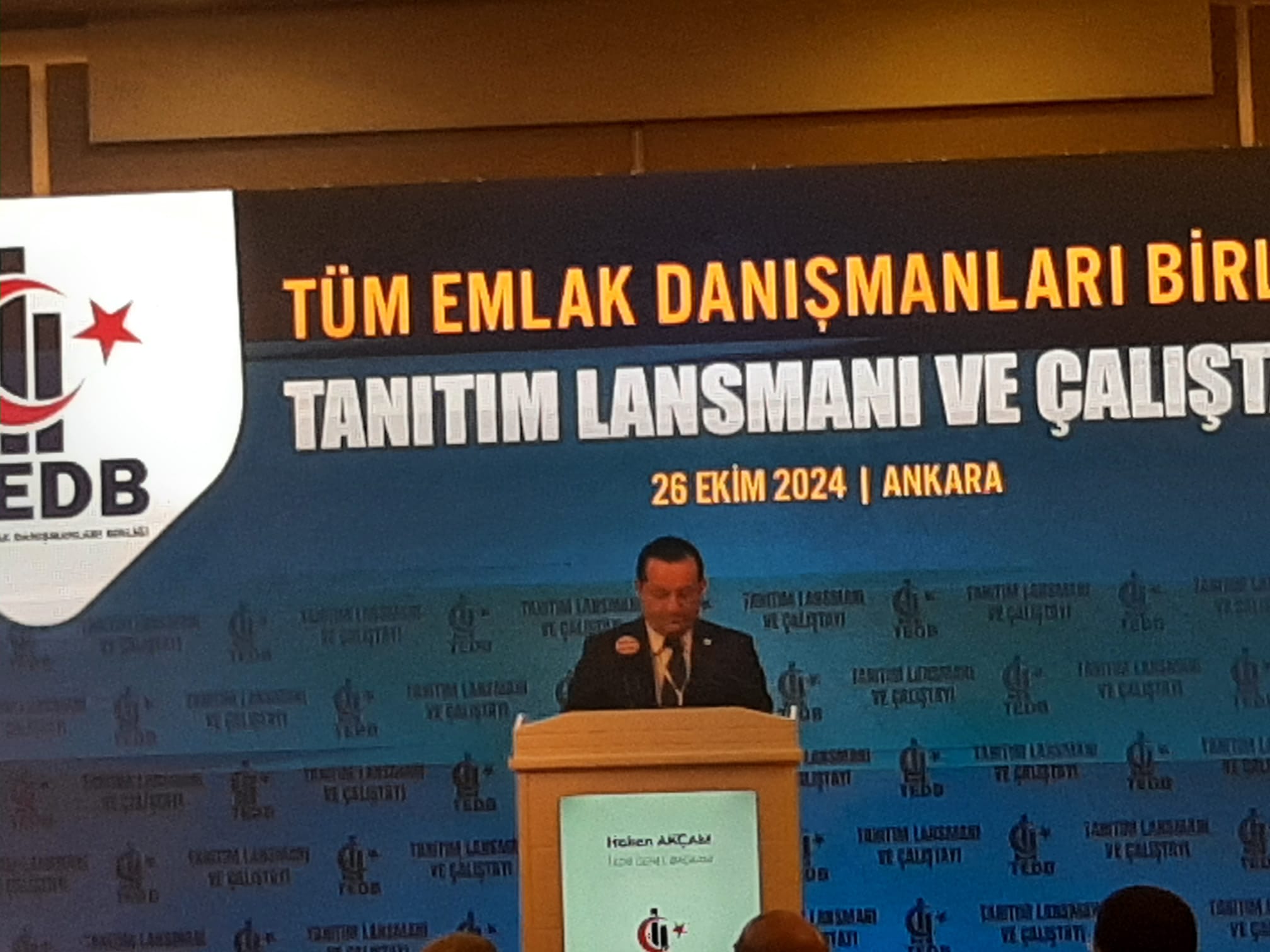 Tüm Emlak Danışmanları Birliği Ankara'da Görkemli Lansman ile Tanıtıldı