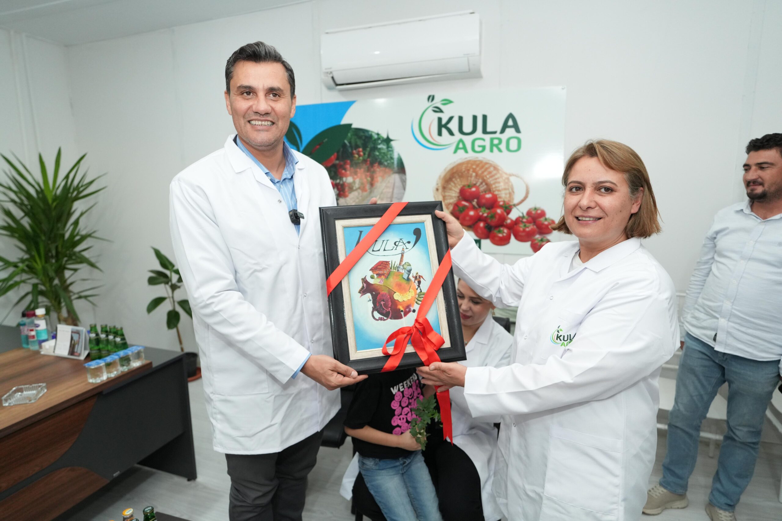 Kula Jeotermal Serada Yeni Sezon Fideleri Toprakla Buluştu