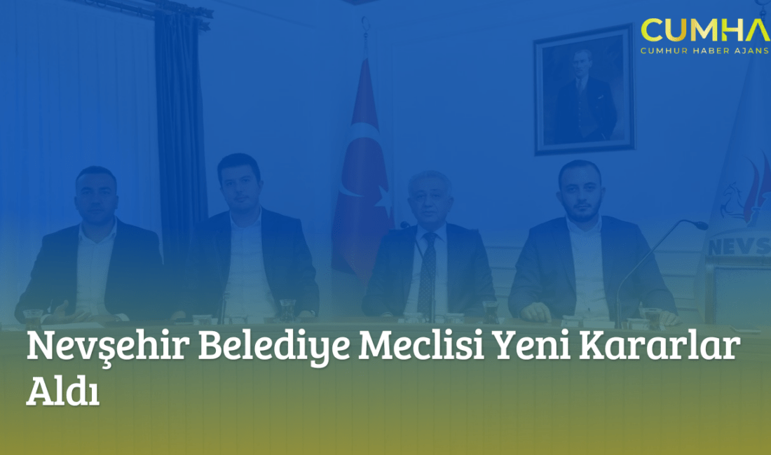  Nevşehir Belediye Meclisi,