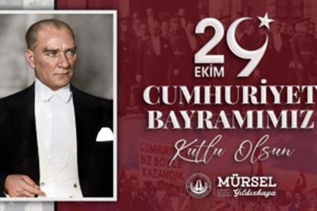 Başkan Yıldızkaya’nın 29 Ekim Cumhuriyet Bayramı 101. Yıl Kutlama Mesajı