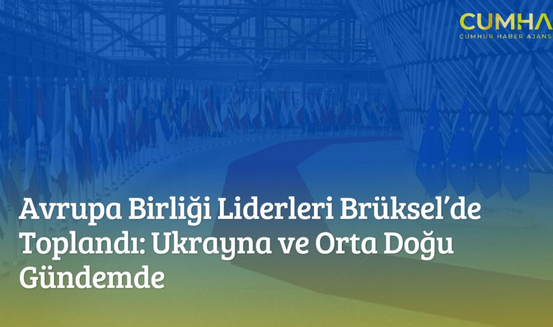 AB liderleri, Brüksel'de bir