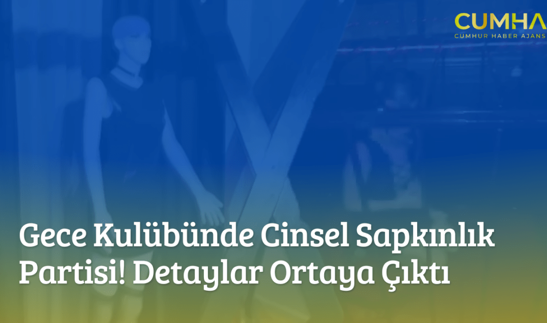 Beyoğlu'ndaki bir gece kulübünde