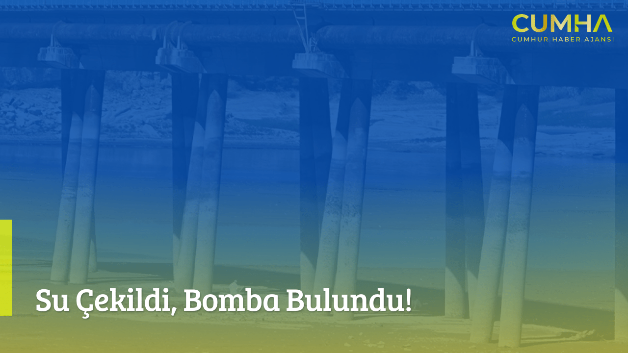 Su Çekildi, Bomba Bulundu!