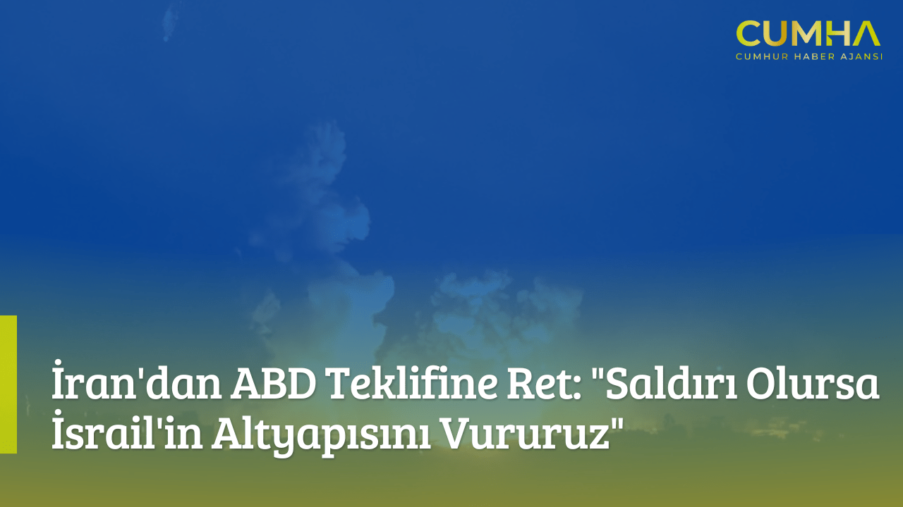 İran'dan ABD Teklifine Ret: "Saldırı Olursa İsrail'in Altyapısını Vururuz"