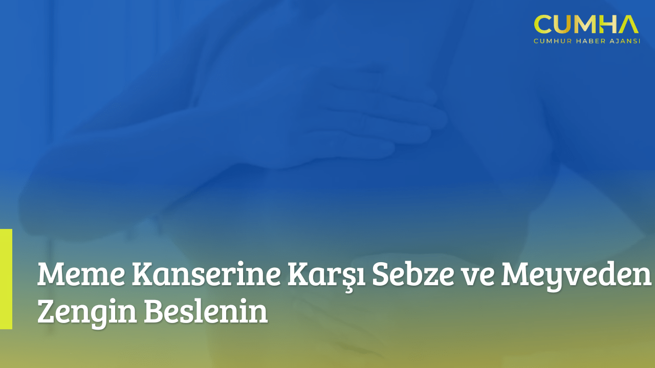 Meme Kanserine Karşı Sebze ve Meyveden Zengin Beslenin