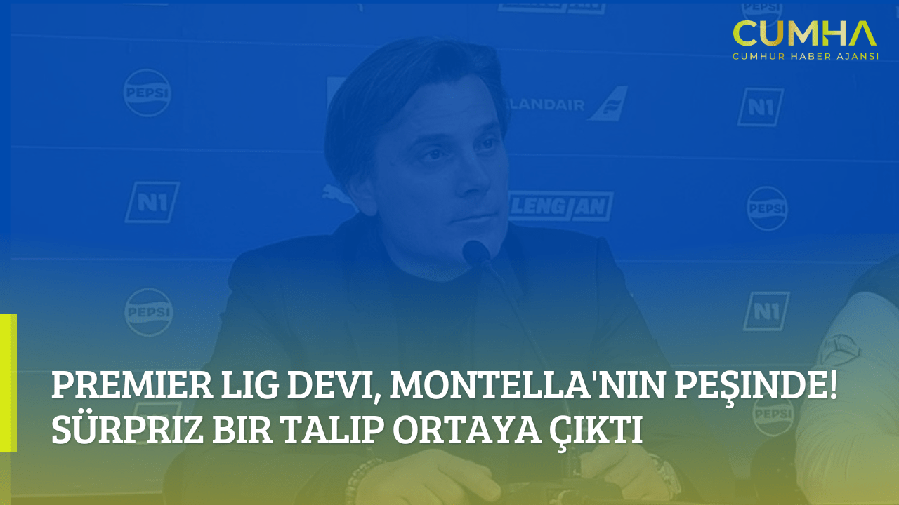 Premier Lig Devi, Montella'nın Peşinde! Sürpriz Bir Talip Ortaya Çıktı