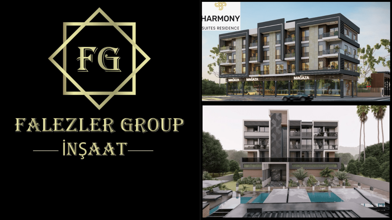 FALEZLER GROUP’TAN ANTALYA AKSU’DA YENİ PROJELER: HARMONY SUİTES RESİDENCE VE ANKA SUİTES