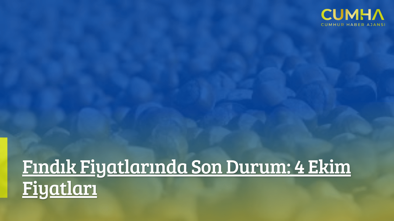 Fındık Fiyatlarında Son Durum: 4 Ekim Fiyatları