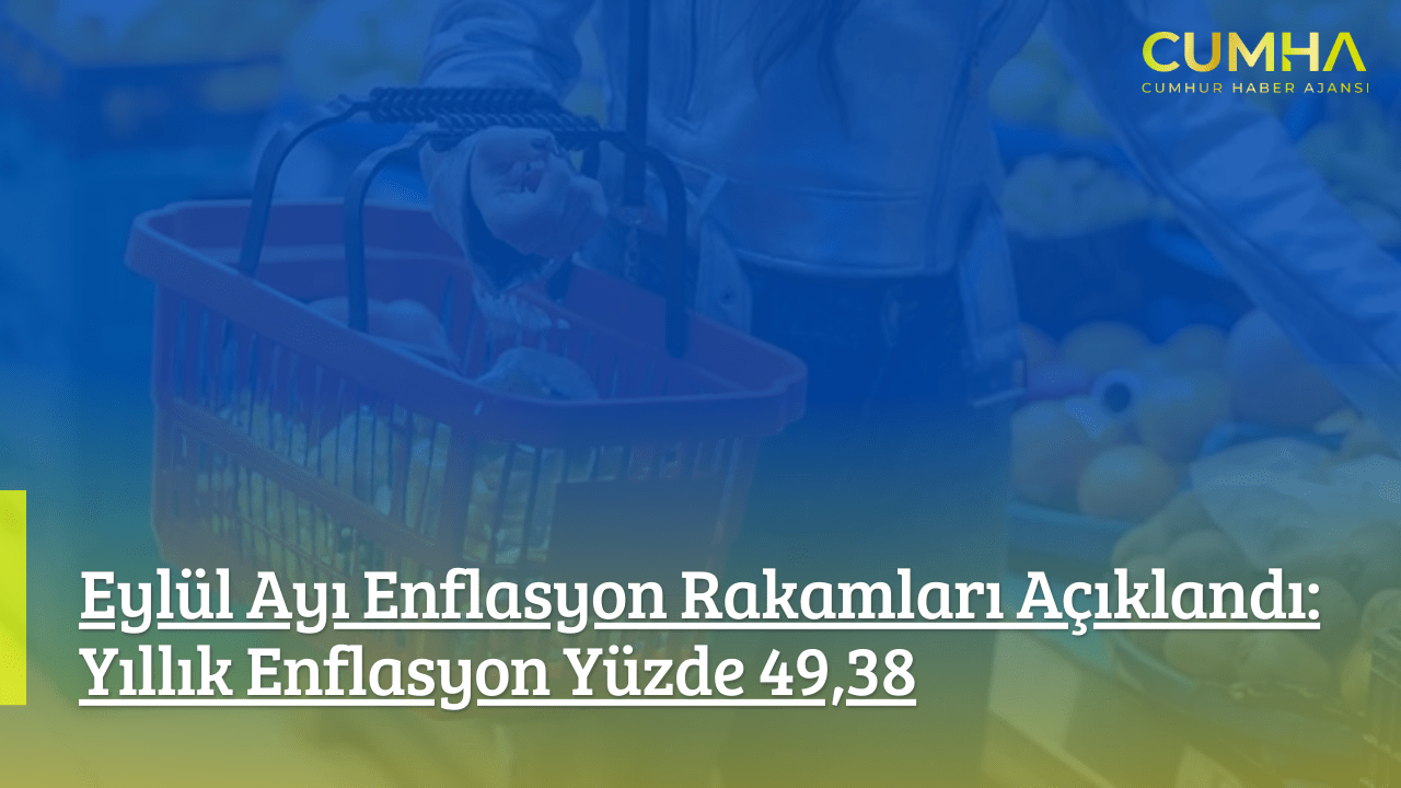 Eylül Ayı Enflasyon Rakamları Açıklandı: Yıllık Enflasyon Yüzde 49,38
