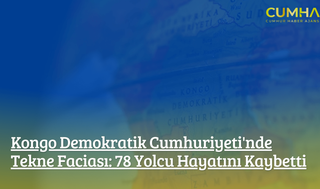 Kongo'nun doğusundaki Kivu Gölü'nde