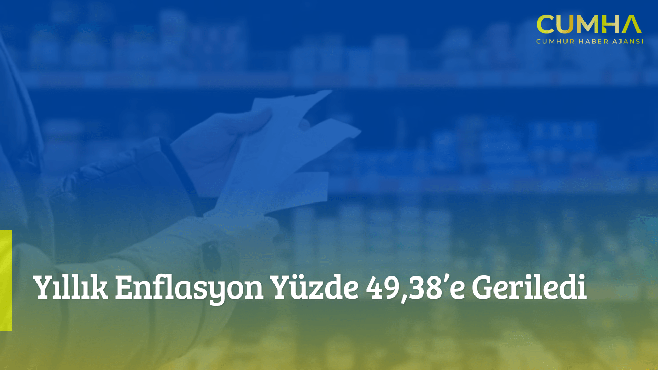 Yıllık Enflasyon Yüzde 49,38’e Geriledi