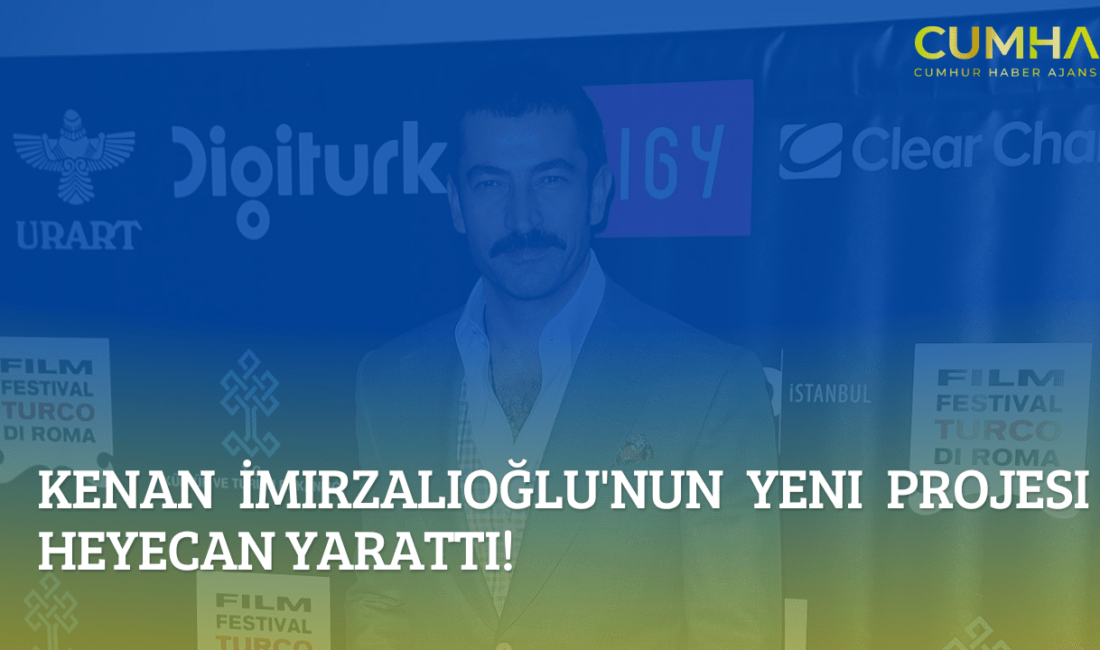 Ünlü oyuncu Kenan İmirzalıoğlu,