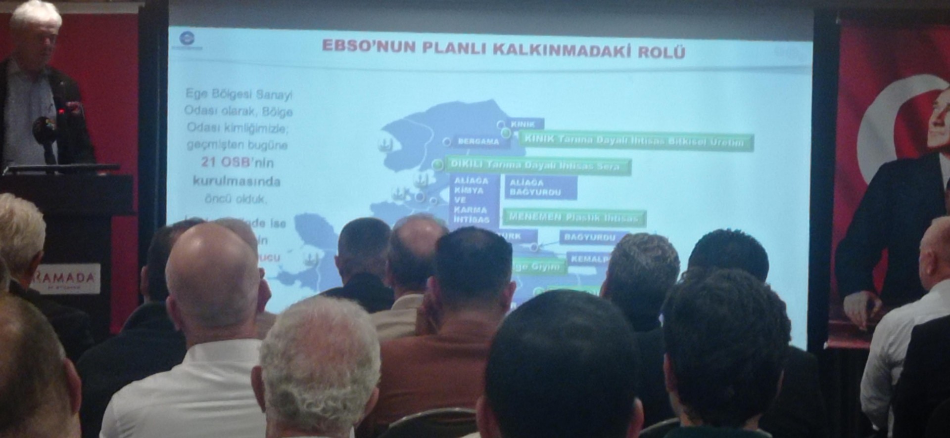 Ege Bölgesi Sanayi Odası tarafından Kemalpaşa’da  Bölgesel Üye Buluşmaları, bölgedeki sanayicilerin yoğun katılımıyla gerçekleşti.