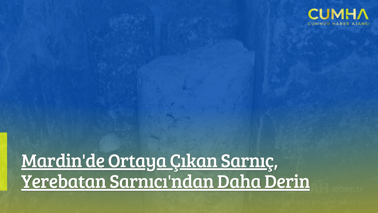 Mardin'de Ortaya Çıkan Sarnıç, Yerebatan Sarnıcı'ndan Daha Derin