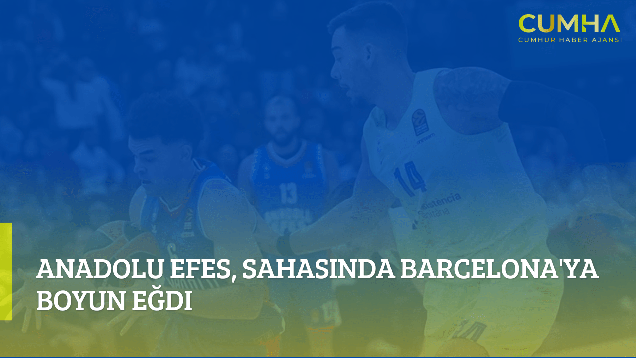 Anadolu Efes, Sahasında Barcelona'ya Boyun Eğdi