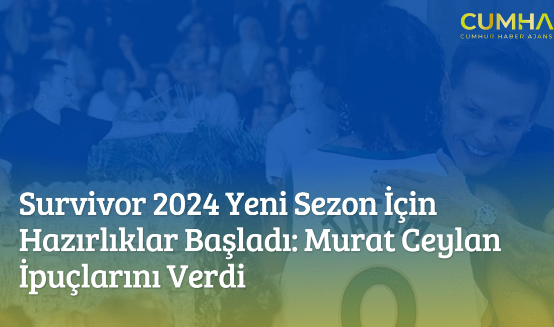 Survivor sunucusu Murat Ceylan,