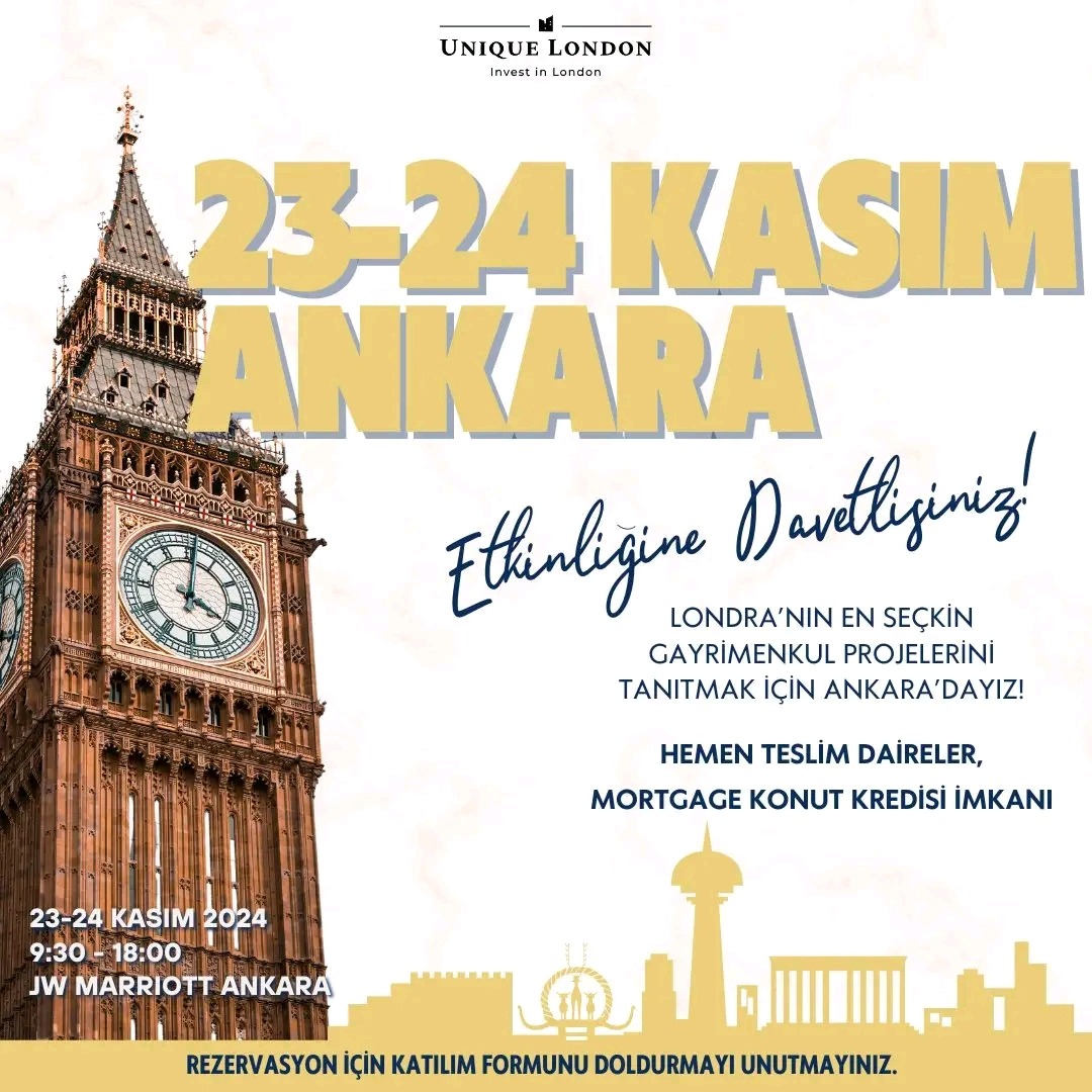 Unique London İnvestment Ankara'da
