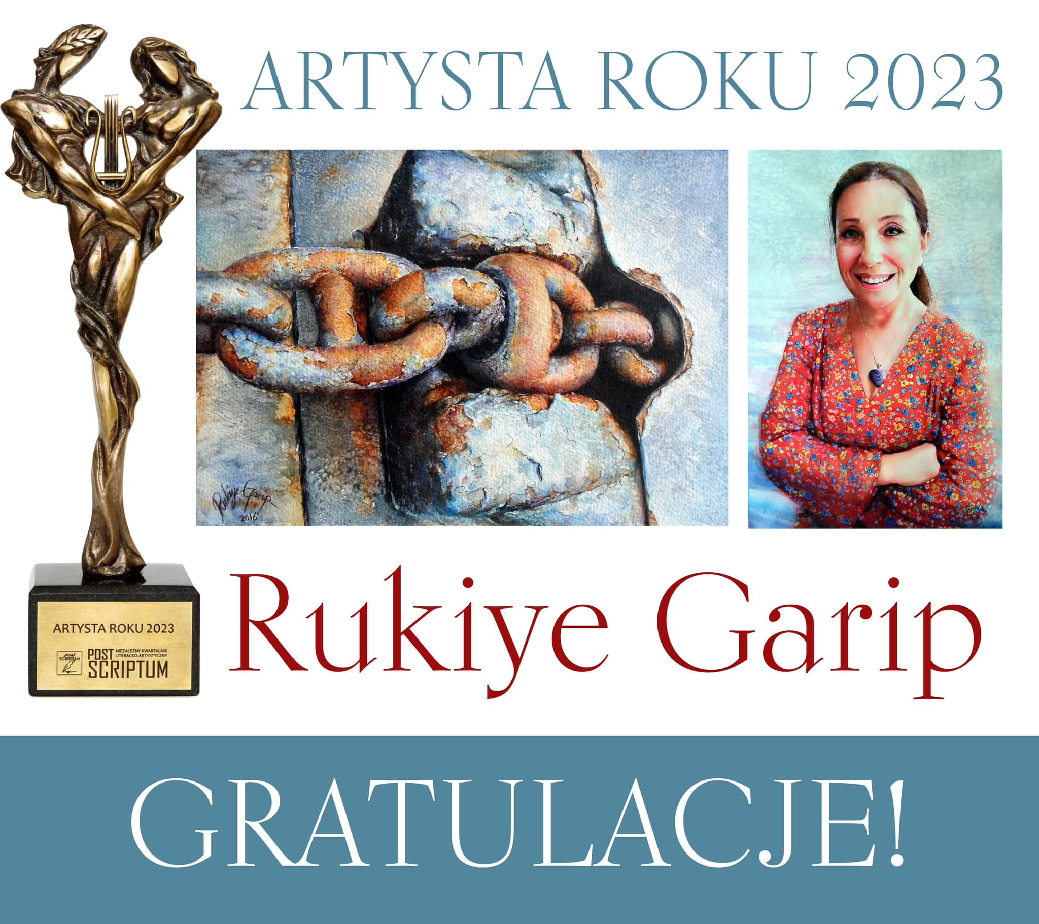 Ressam Rukiye Galip, ‘Yılın Sanatçısı’ Seçildi