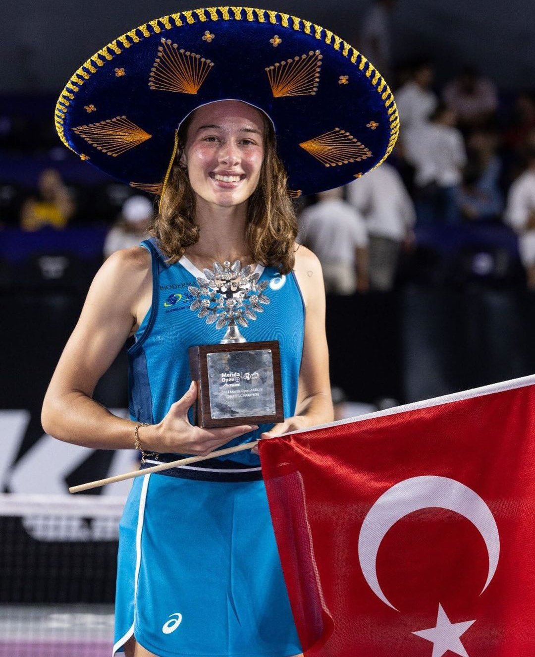 Milli Tenisçimiz Zeynep Sönmez WTA Tour Merida’da Şampiyon