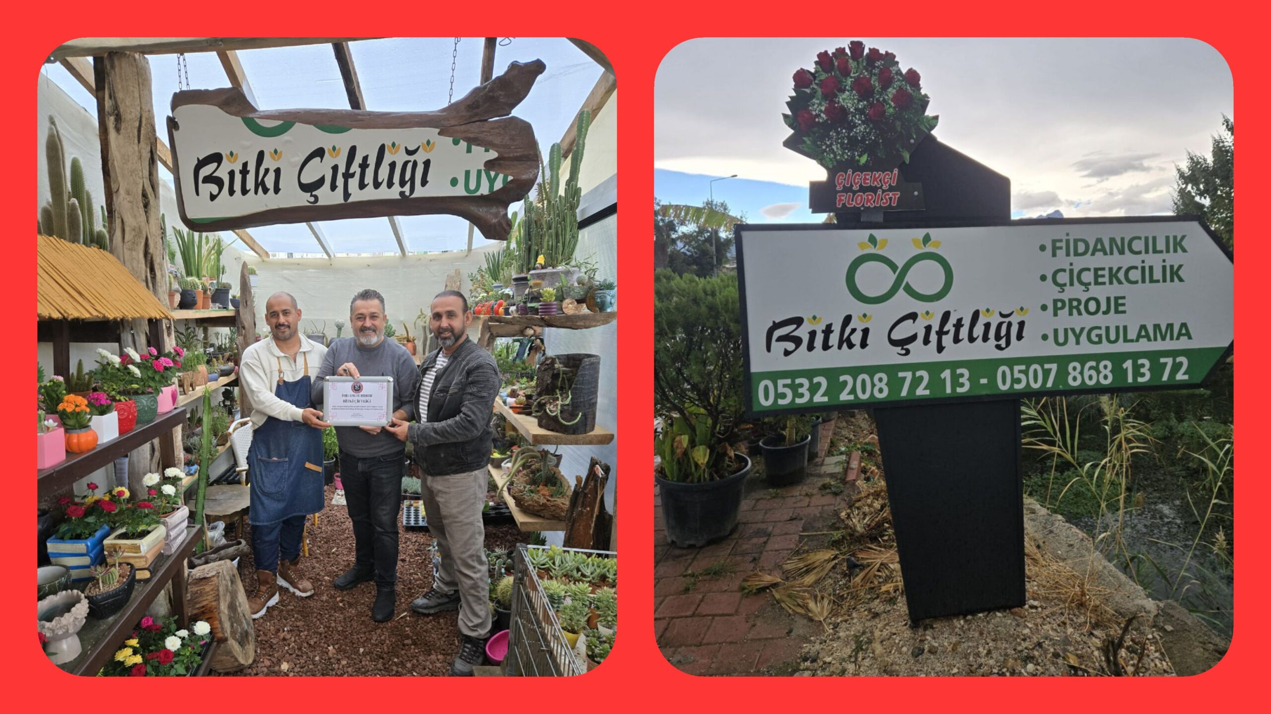 BİTKİ ÇİFTLİĞİNE KALİTE BELGESİ VERİLDİ