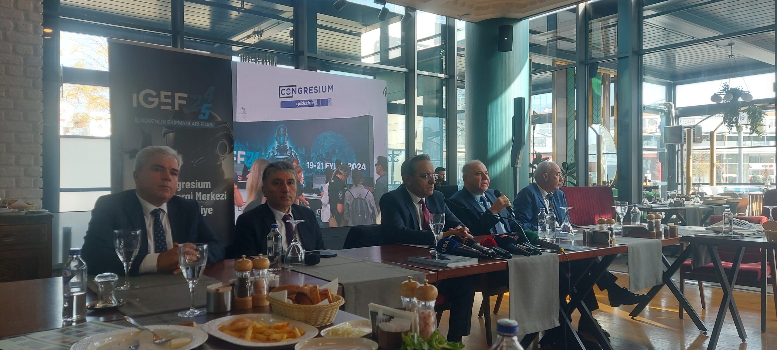 İGEF25: İç Güvenlik Ekipmanları Fuarı Basın Toplantısı Gerçekleşti