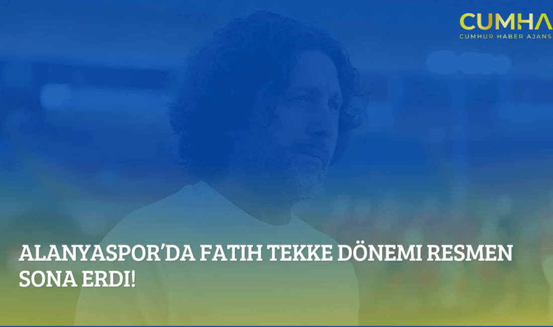 Alanyaspor, teknik direktör Fatih