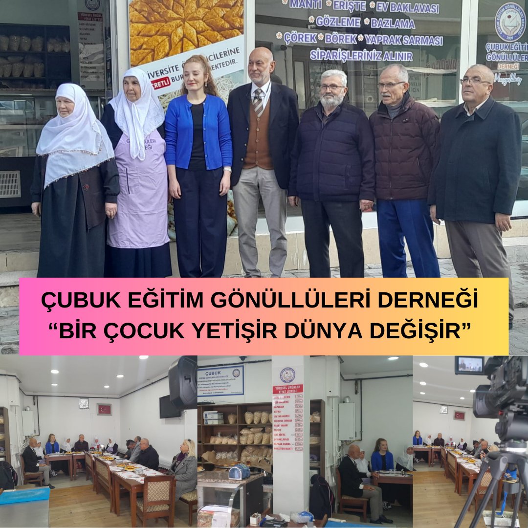 ÇUBUK EGİTİM GÖNÜLLÜLERİ DERNEĞİ VE YÖNETİMİ  BASIN AÇIKLAMASINDA BULUNDU