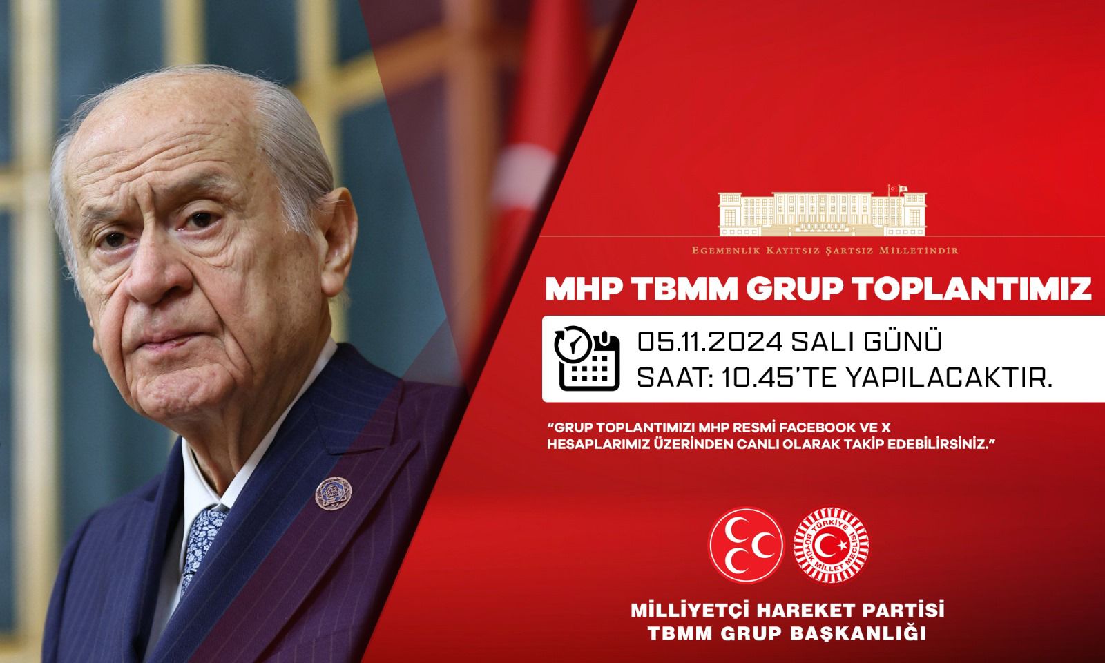 Devlet Bahçeli " Sözümün Arkasindayım"