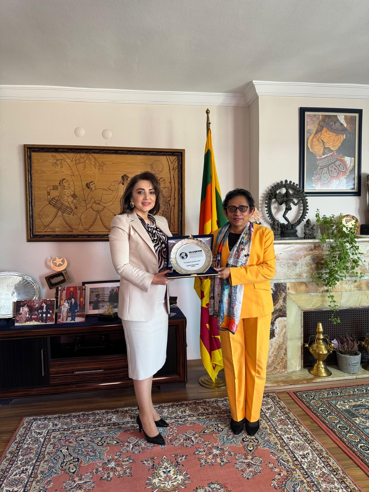 Başkan Atasoy Sri Lanka Büyükelçiliğini Ziyaret Etti: Yeni Ticari Adımlar Atılacak