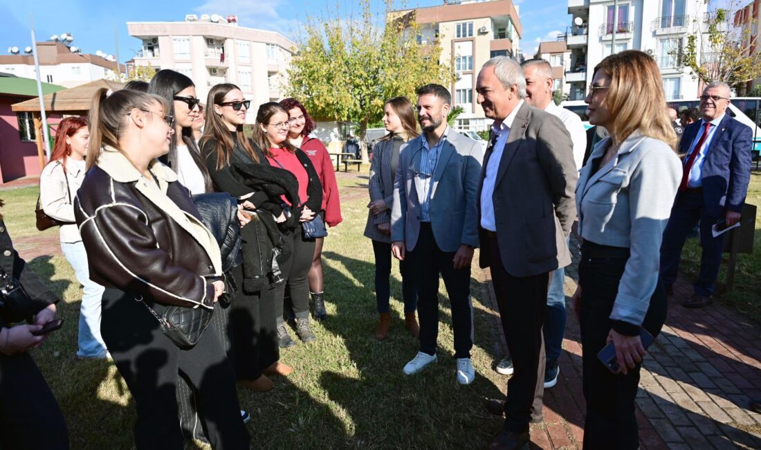 Başkan Kocagöz, öğrencilerden gelecekte