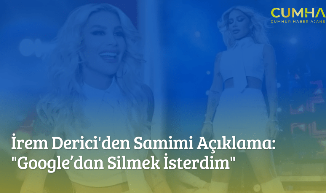 Ünlü şarkıcı İrem Derici,