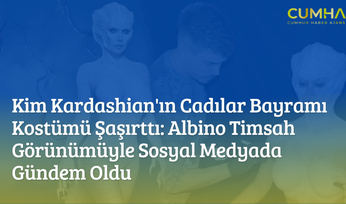 Kim Kardashian, Cadılar Bayramı’nda