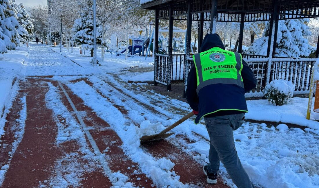 Etimesgut Belediyesi, kar yağışının