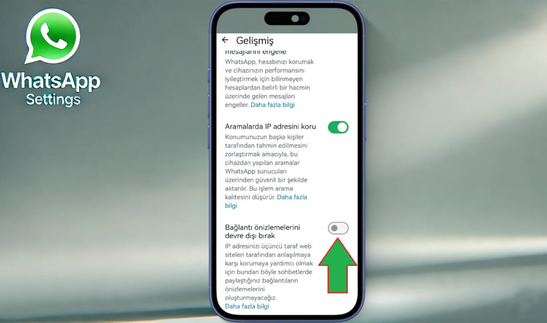 WhatsApp’ta Gizliliğinizi Artırın: Bağlantı Önizlemelerini Kapatma Özelliği Geldi!