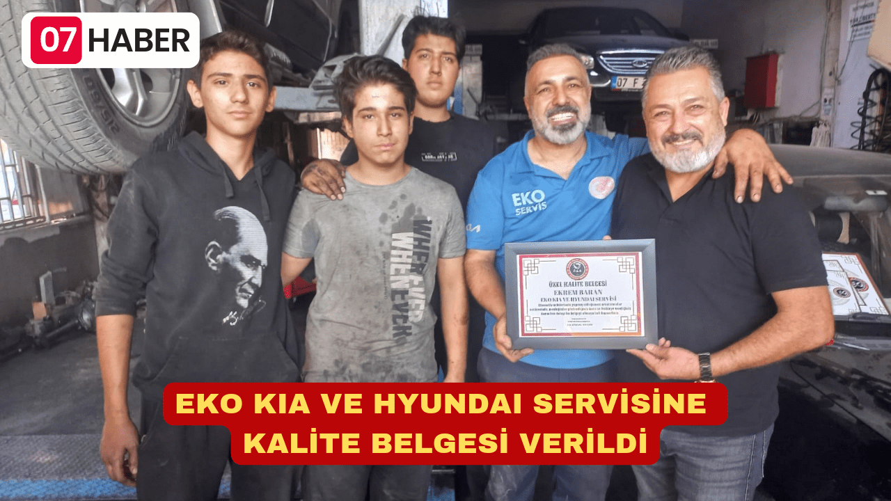 Ekrem Baran’a Kalite Belgesi Verildi