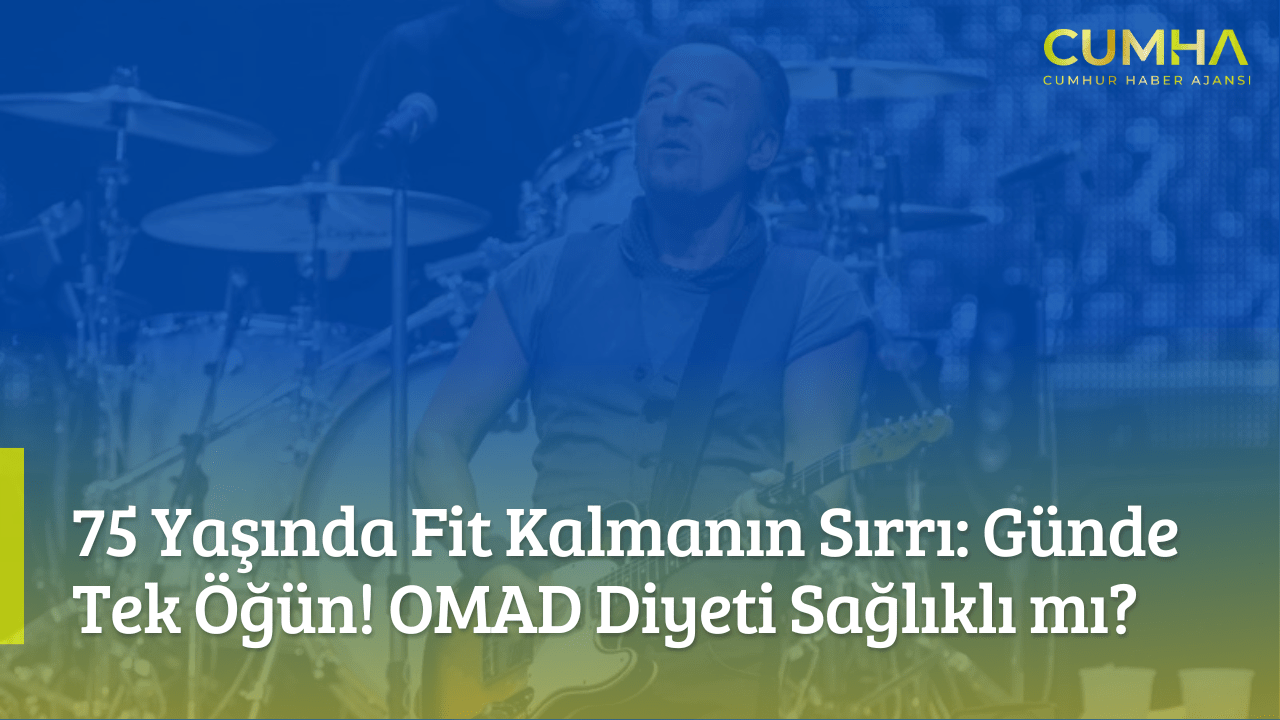 75 Yaşında Fit Kalmanın Sırrı: Günde Tek Öğün! OMAD Diyeti Sağlıklı mı?