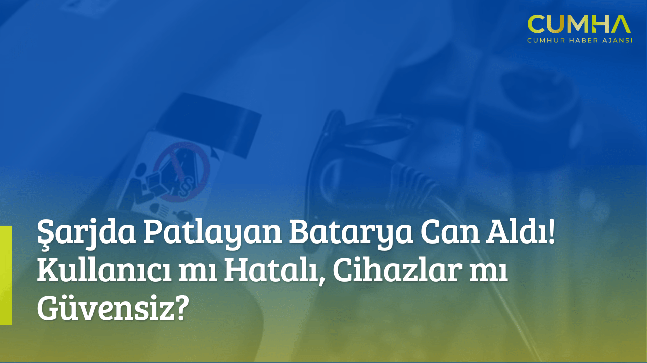 Şarjda Patlayan Batarya Can Aldı! Kullanıcı mı Hatalı, Cihazlar mı Güvensiz?