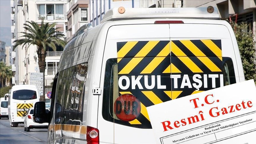 Okul Servis Araçları Yönetmeliği'nde