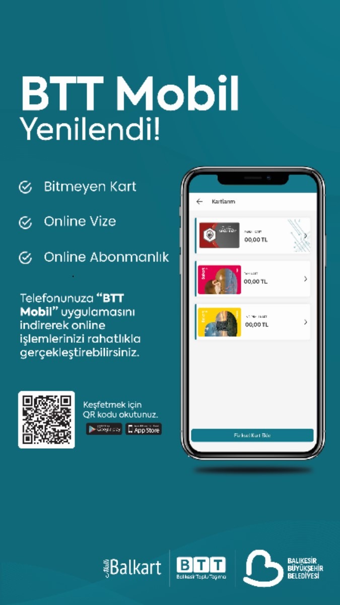 Ulaşımda teknolojik atılım  --- BTT Mobil ile ulaşımın konforu cebe taşındı